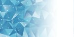 Low poly abstract banner design